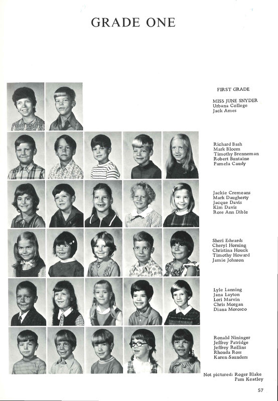 Big Walnut Elementary School. Galena, Harlem, Sunbury, Middle School. 1972-1973 (p. 59)