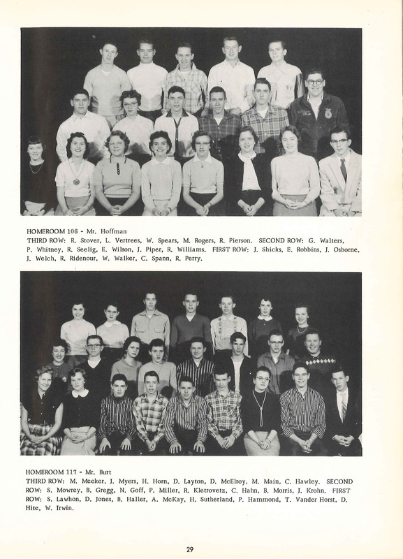 Big Walnut High School Yearbook. 1957: The Flame  (32)