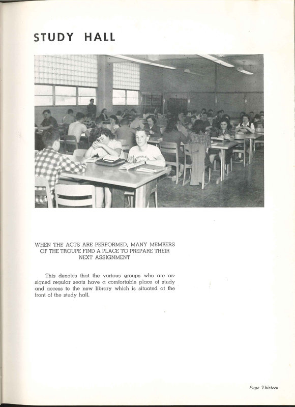 Big Walnut High School Yearbook. 1952: The Flame (p. 16)