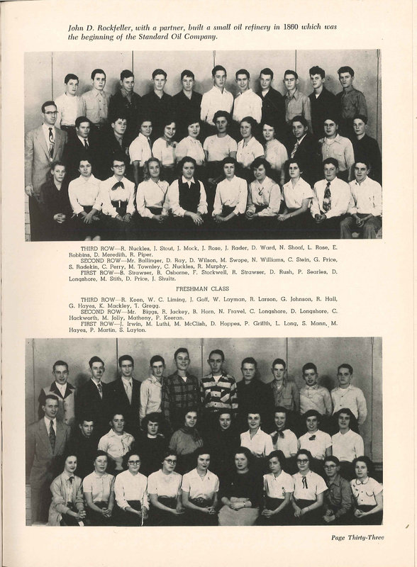 Big Walnut High School Yearbook. 1953: The Flame (p. 32)