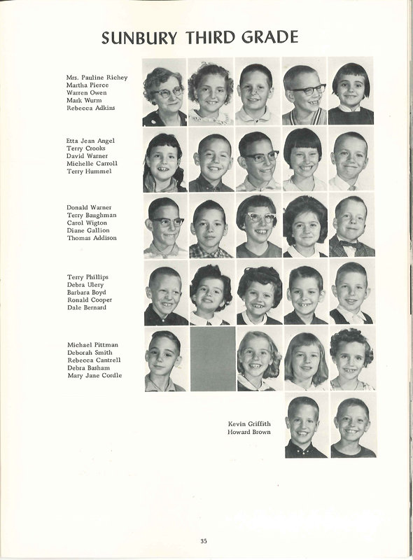 Big Walnut Elementary Schools. 1964: Harlem, Galena, Sunbury (p. 36)