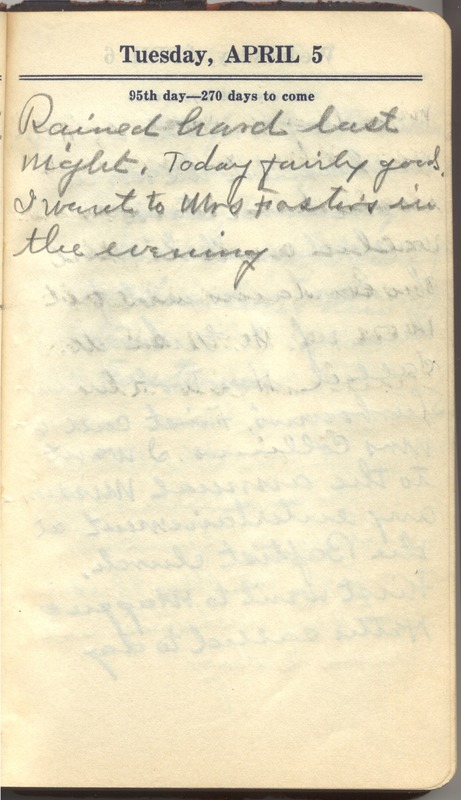 Roberta Hopkins' Diary 1927 (p. 101)