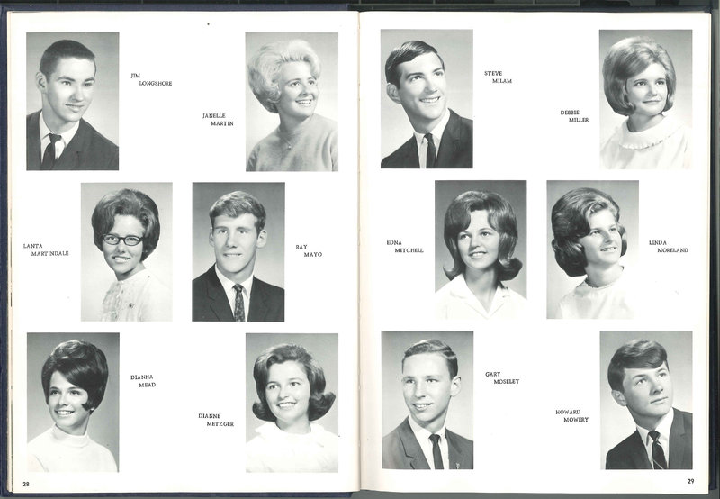 Big Walnut High School Yearbook. 1968: The Flame (p.17)