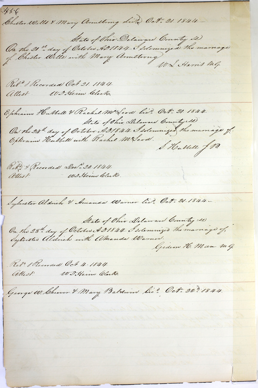 Marriage Records Vol.1 1835-1845 (p. 460)