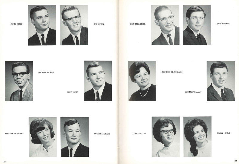 Big Walnut High School Yearbook. 1965: The Flame (p. 14)