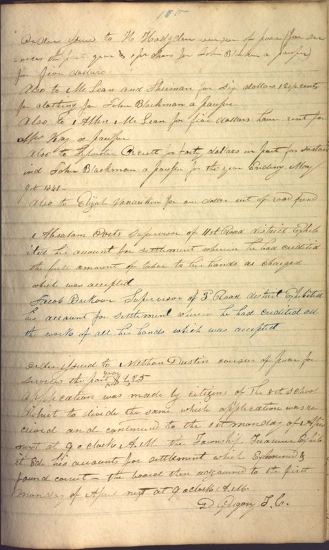 Record Book of Berkshire Township No. 2 1807-1843 (p. 123)