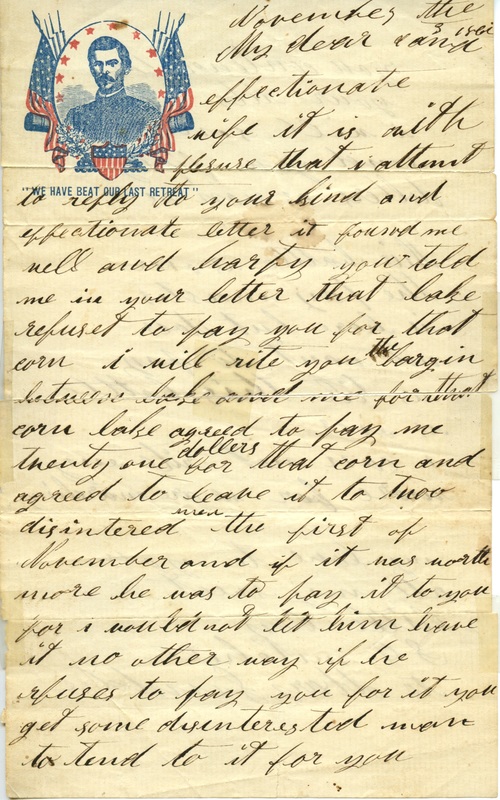 Mitchell Family Civil War Letters (p. 16)