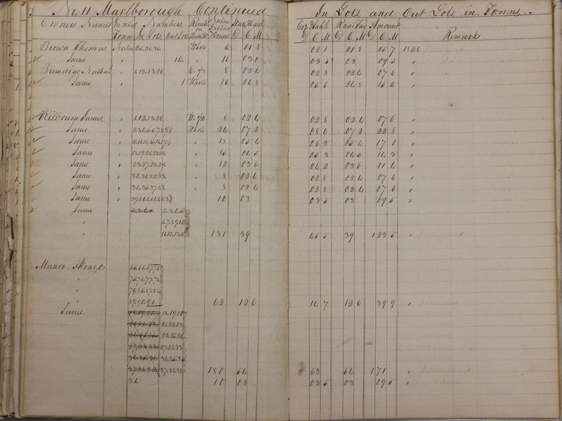 Delaware County Tax Duplicate 1828 Part 1 (p. 103)