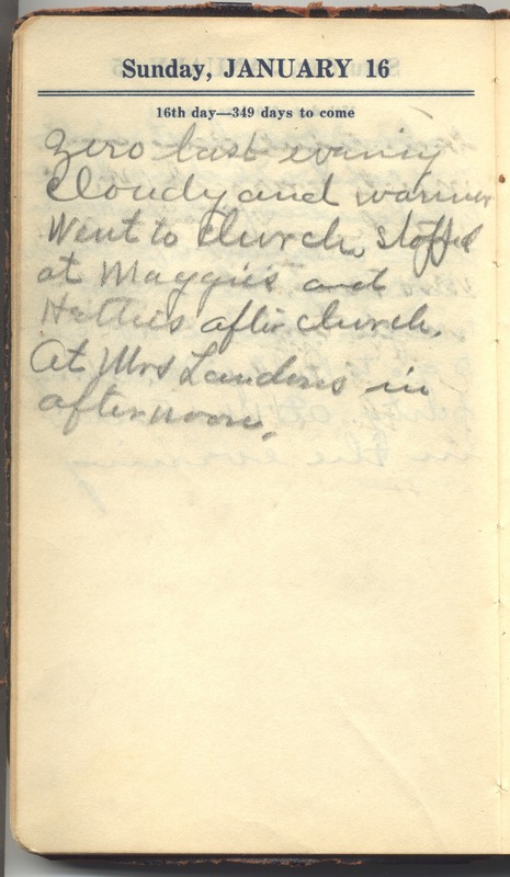 Roberta Hopkins' Diary 1927 (p. 22)