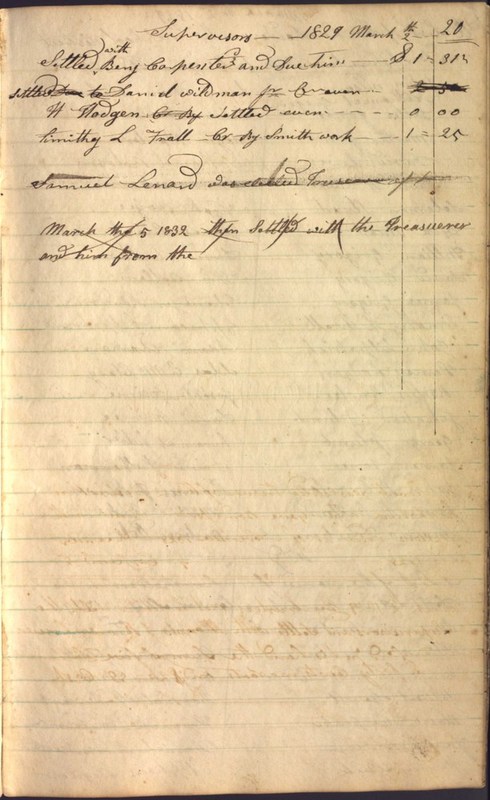 Record Book of Berkshire Township No. 2 1807-1843 (p. 33)