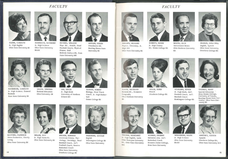 Big Walnut High School Yearbook. 1968: The Flame (p.10)