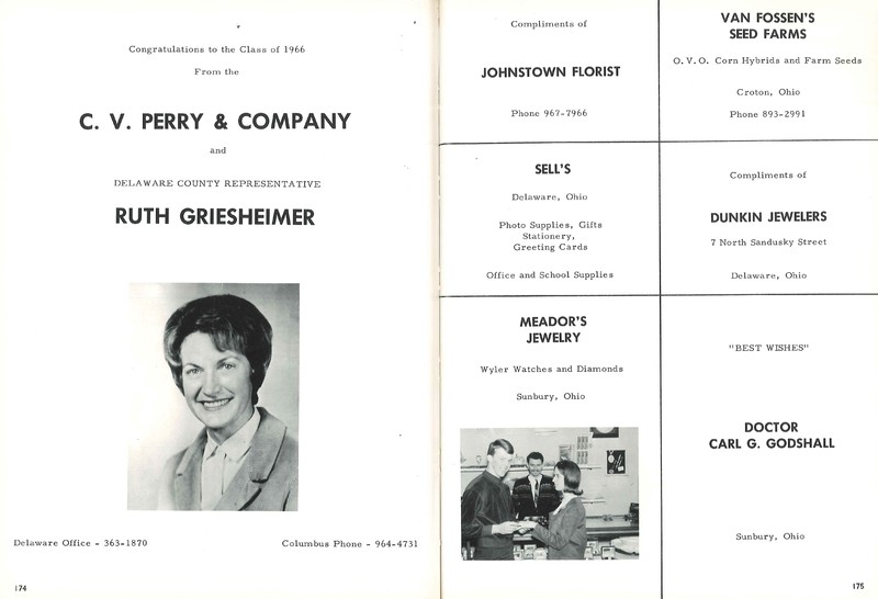 Big Walnut High School Year Book. 1966:The Flame(90)