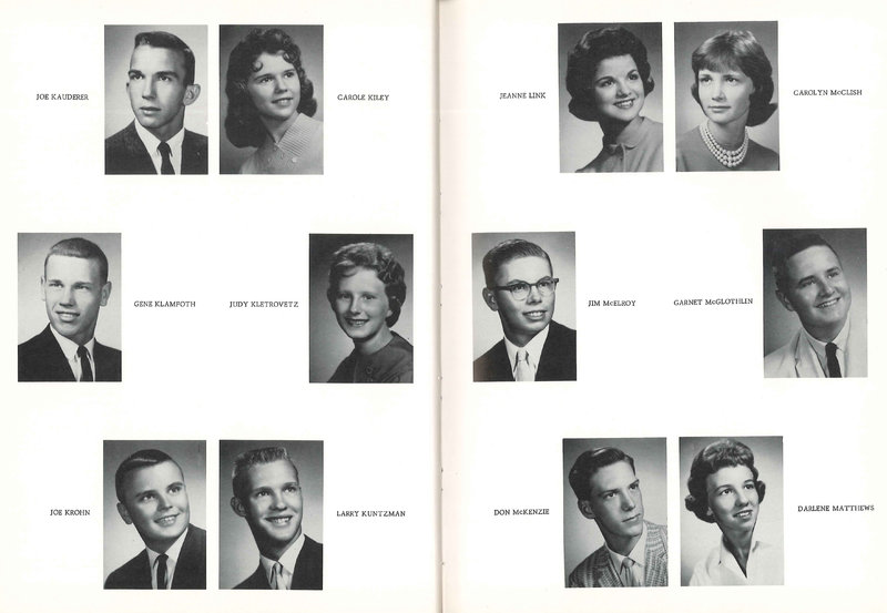 Big Walnut High School Yearbook. 1962: The Flame (13)