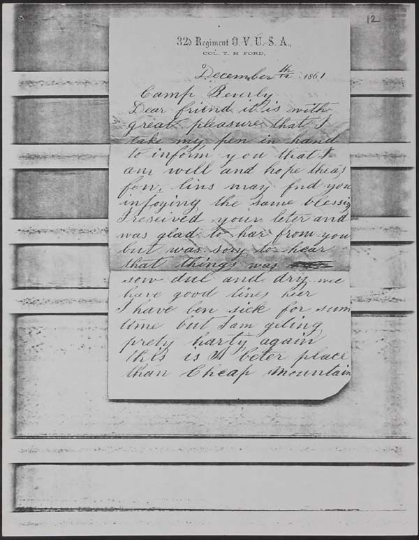 Haycook Civil War Letters 1861-1865 (p. 26)