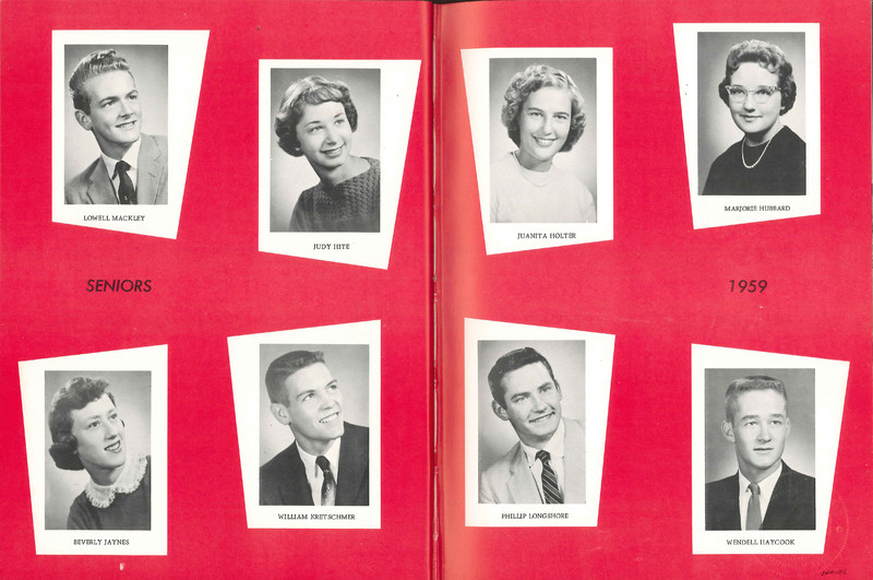 Big Walnut High School Yearbook. 1959: The Flame (15)