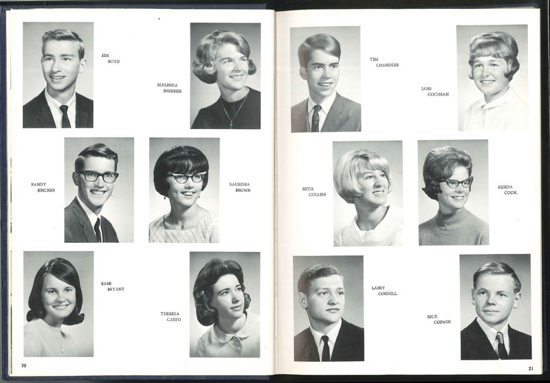 Big Walnut High School Yearbook. 1968: The Flame (p.13)