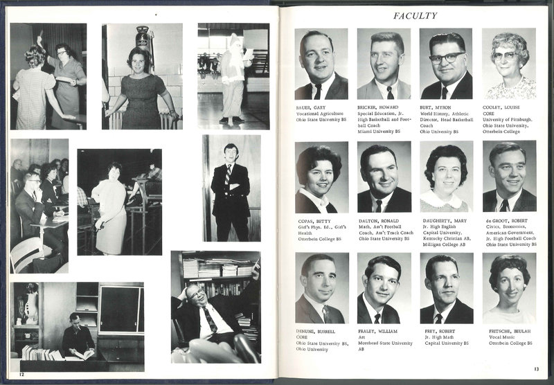 Big Walnut High School Yearbook. 1968: The Flame (p.9)