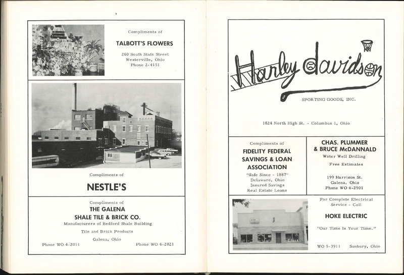 Big Walnut High School Yearbook. 1961: The Flame (p. 61)