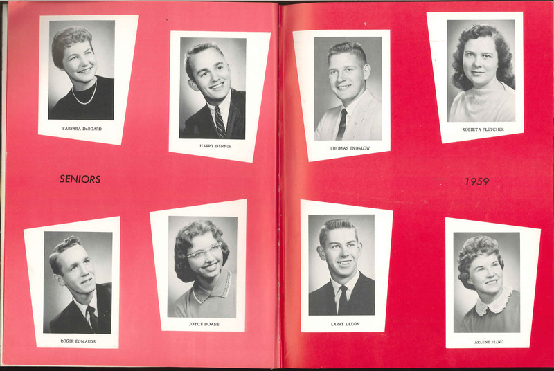 Big Walnut High School Yearbook. 1959: The Flame (13)