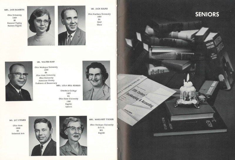 Big Walnut High School Yearbook. 1962: The Flame (9)