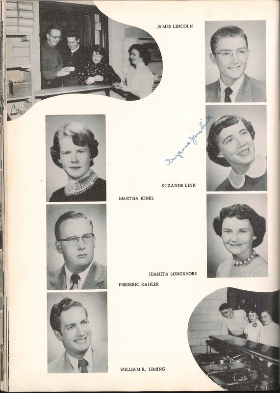 Big Walnut High School Yearbook. 1955: The Flame (p. 22)