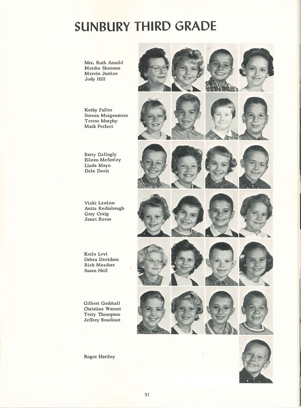 Big Walnut Elementary Schools. 1964: Harlem, Galena, Sunbury (p. 32)