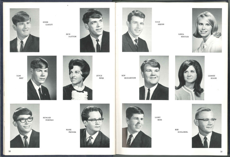 Big Walnut High School Yearbook. 1968: The Flame (p.18)