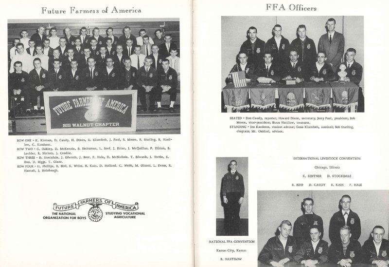 Big Walnut High School Yearbook. 1962: The Flame (32)