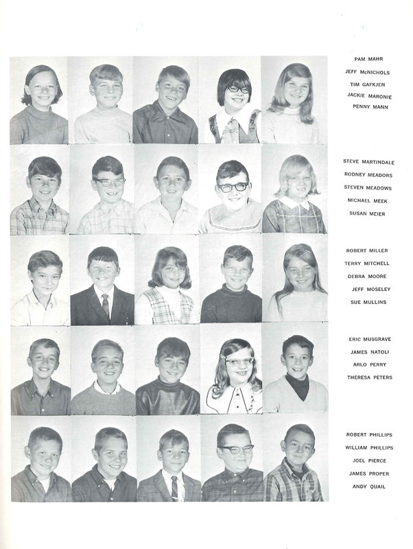 Big Walnut Middle School. 1969-1970, Kaleidoscope (p.31)