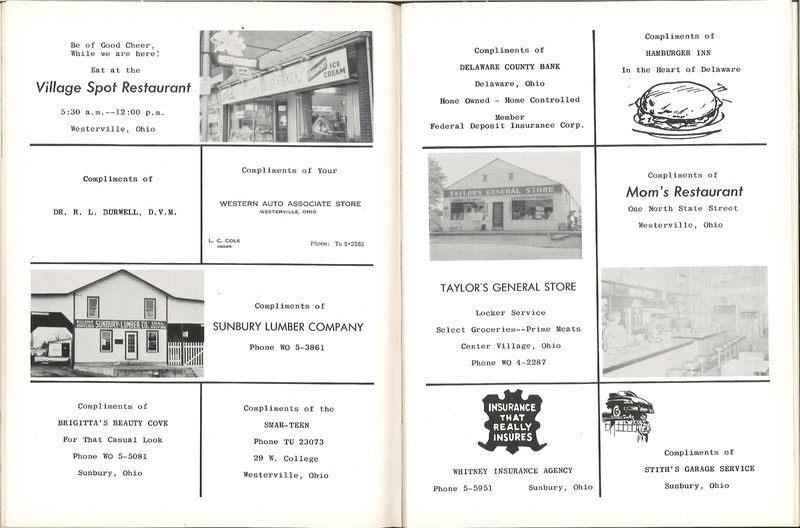 Big Walnut High School Yearbook. 1959: The Flame (58)