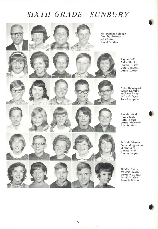 Big Walnut Elementary Schools, 1968. (p. 40)