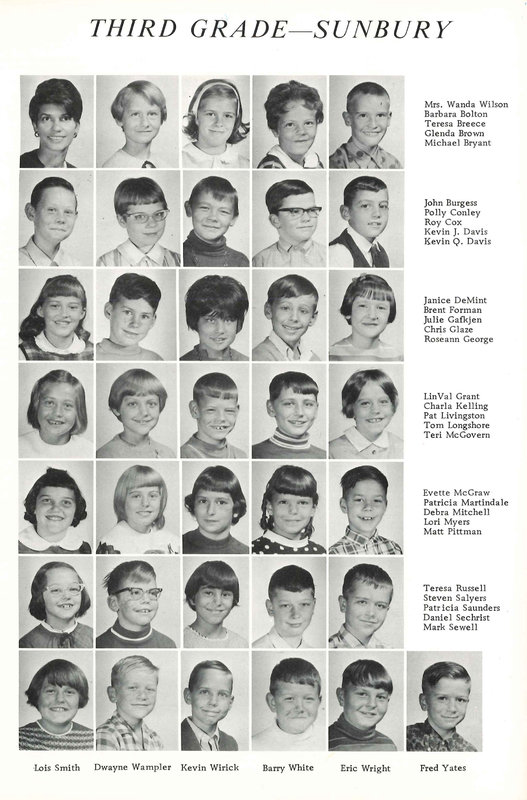 Big Walnut Elementary Schools, Nineteen Hundred and Sixty-nine. (p. 18)