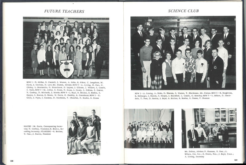 Big Walnut High School Yearbook. 1968: The Flame (p.57)