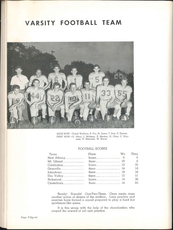 Big Walnut High School Yearbook. 1952: The Flame (p. 59)