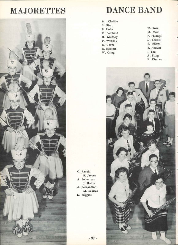 Big Walnut High School Yearbook. 1958: The Flame (35)