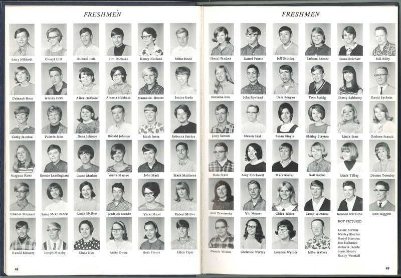 Big Walnut High School Yearbook. 1968: The Flame (p.27)