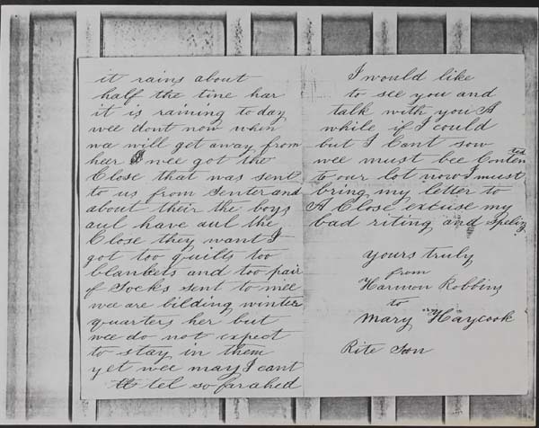 Haycook Civil War Letters 1861-1865 (p. 16)