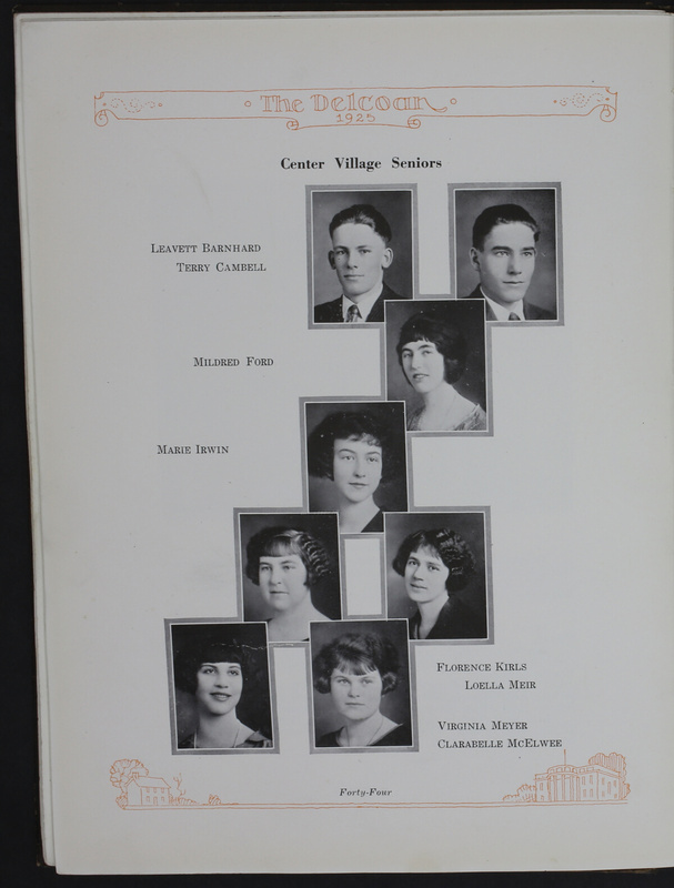 The Delcoan 1925. The annual yearbook of the twelve centralized schools of Delaware County (p. 48)