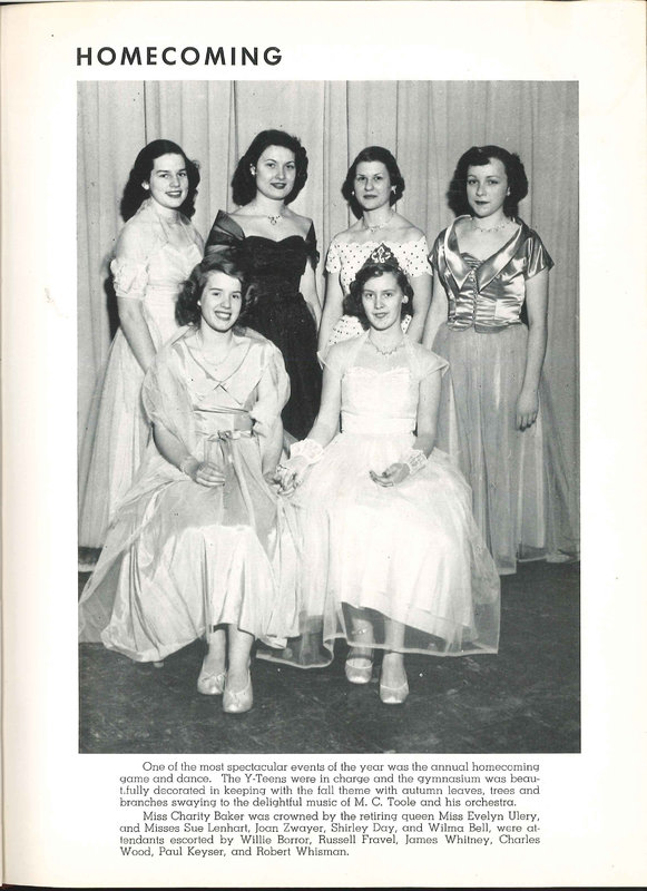 Big Walnut High School Yearbook. 1952: The Flame (p. 48)