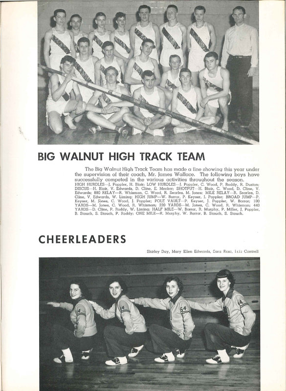 Big Walnut High School Yearbook. 1952: The Flame (p. 64)