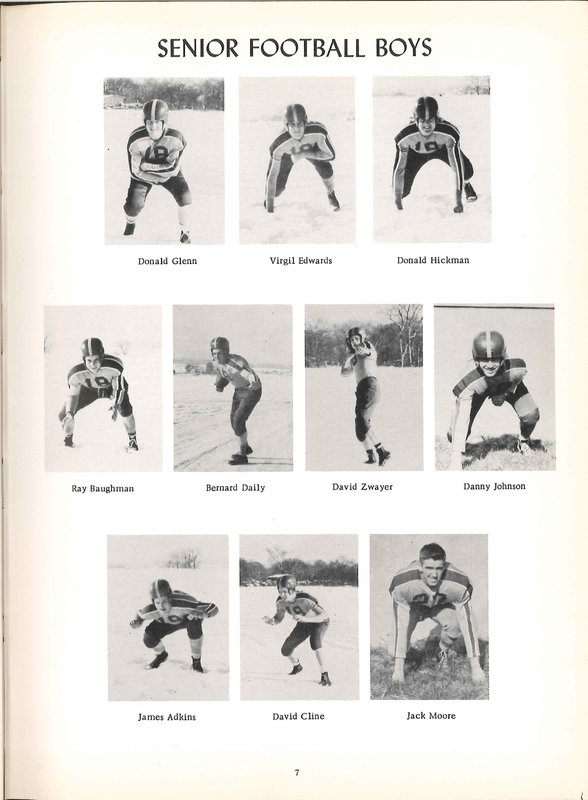 Big Walnut High School Yearbook. 1954: The Flame (p. 9)