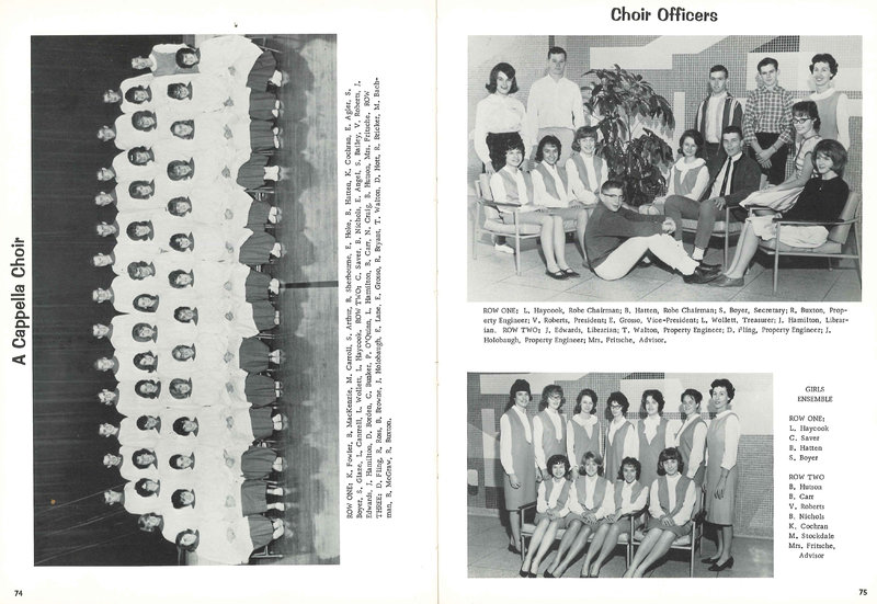 Big Walnut High School Yearbook. 1965: The Flame (p. 40)