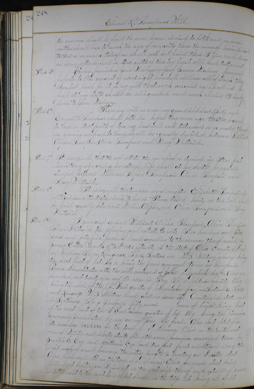 Delaware County Ohio Will Records Vol. 6 1876-1883 (p. 305)