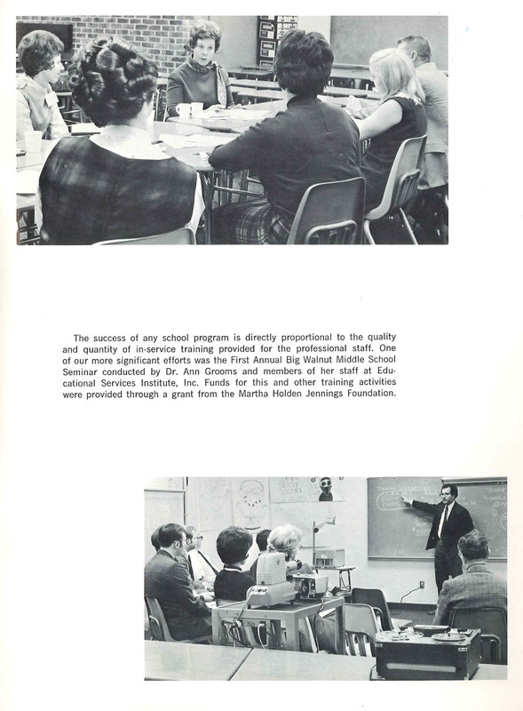 Big Walnut Middle School. 1969-1970, Kaleidoscope (p.49)