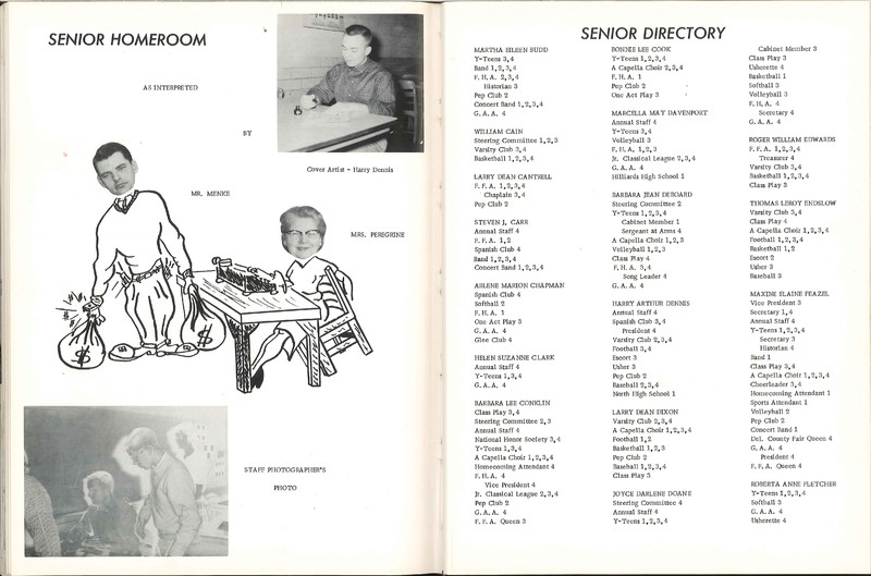 Big Walnut High School Yearbook. 1959: The Flame (63)