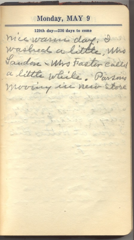 Roberta Hopkins' Diary 1927 (p. 135)