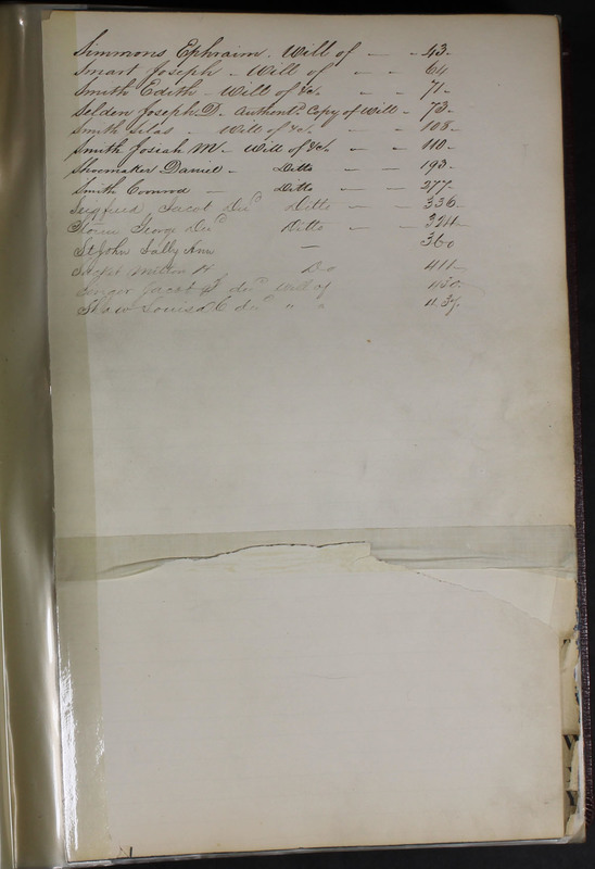 Delaware County Ohio Will Records Vol. 2 1835-1850 (p. 36)