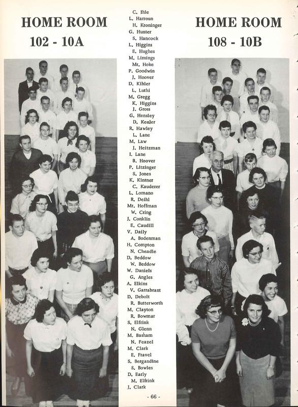 Big Walnut High School Yearbook. 1958: The Flame (69)