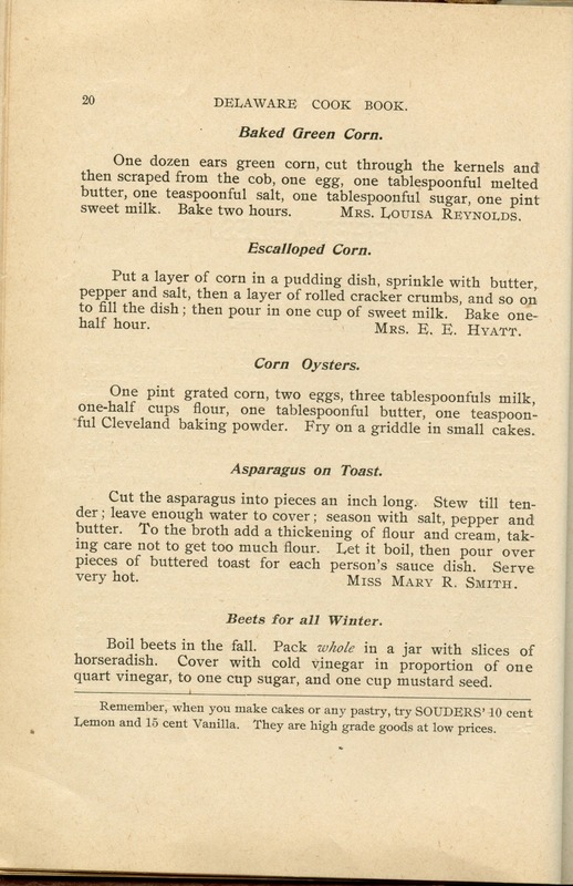 Delaware Cook Book (p. 25)