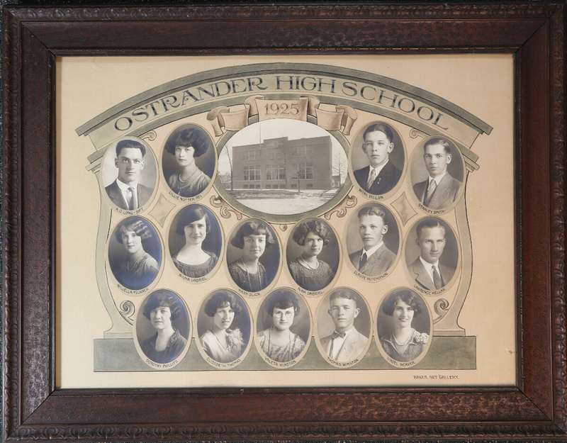 Ostrander High School Senior Class Picture 1925